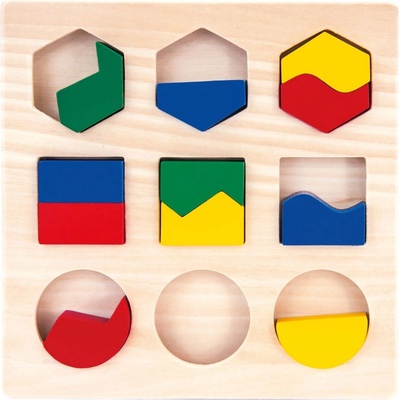 Bino Puzzle geometrické tvary