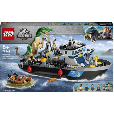 LEGO® Jurassic World 76942 Útěk baryonyxe z lodě