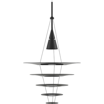 Louis Poulsen Висяща лампа Enigma 54, 5 см черна (5741088742)