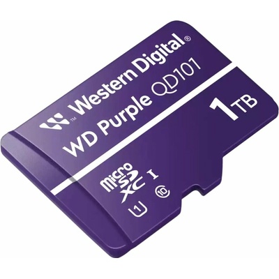 WD MicroSDXC karta 1TB Purple Class 10 R:100W:60 MBs WDD100T1P0C