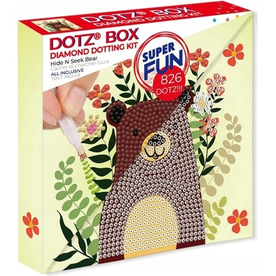 DOTZIES Diamantové malování medvídek DBX053