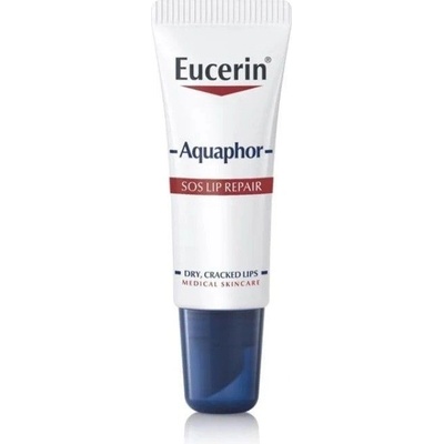 Eucerin Aquaphor Lip Repair balzam na suché a popraskané pery 10 ml