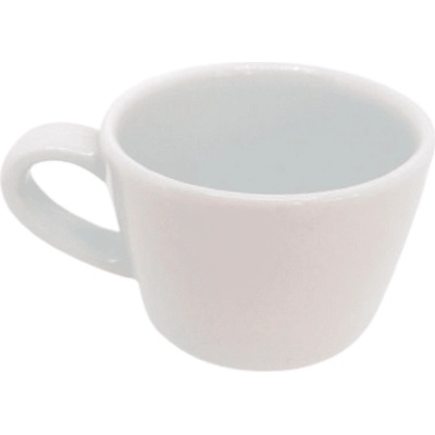 Чаша порцелан за мляко, чай 150 мл. , бяла, преоценка