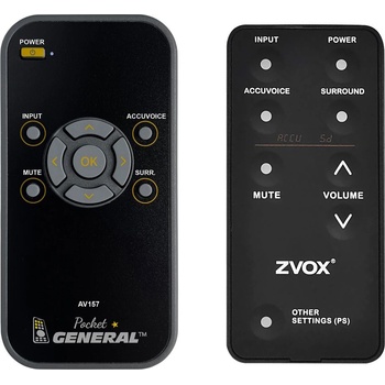 GENERAL ZVOX Accuvoice 157 - дистанционно управление дубликат (Accuvoice 157)