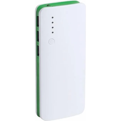 Cool Мобилна батерия Kaprin, с 3 USB порта, 10 000 mAh, бяло и зелено