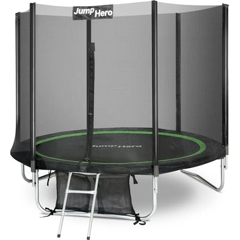 Image 1 of Jump Hero Градински батут с външна мрежа 244см Jump Hero 8FT (JH013)
