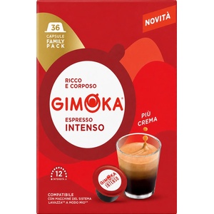 Gimoka Кафе капсули Gimoka Espresso Intenso за Lavazza A Modo Mio, 36 бр