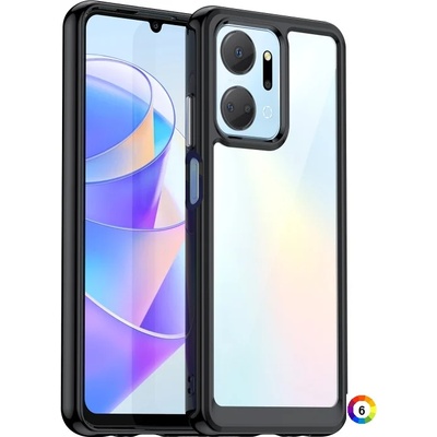 Huawei Honor X7A Силиконов Калъф Transparent TPU и Протектор