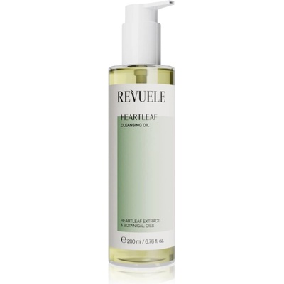 Revuele Heartleaf Cleansing Oil почистващо и премахващо грима масло за лице 200ml