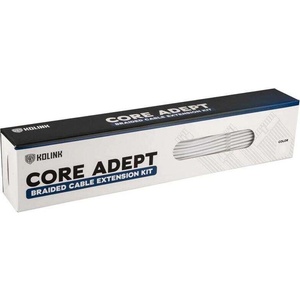 Kolink Комплект оплетени кабели Kolink Core, White (ZUAD-1287)