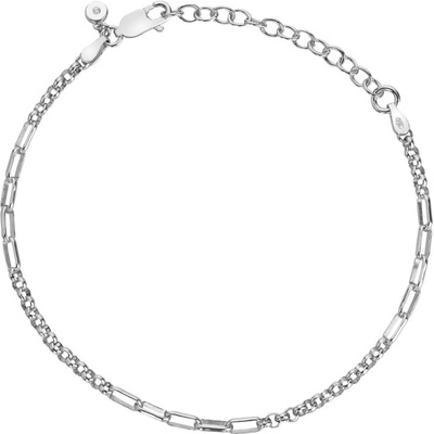 Hot Diamonds elegantní stříbrný náramek Linked DL702
