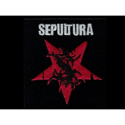 Nášivka SEPULTURA znak vyšívaná zažehlovací