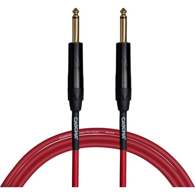 Cascha Advanced Line Guitar Cable Red 3 m Директен - Директен Инструментален кабел (CCA-G1RD3)
