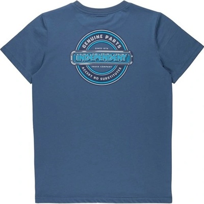 INDEPENDENT triko Youth Accept No Substitues Tee Slate Blue