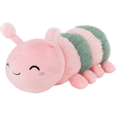 Амек Тойс Плюшена играчка Амек Тойс - Гъсеница, розова, 12 сm (011206-2)