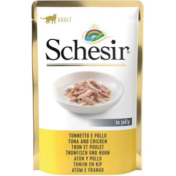 Schesir Cat Adult Tuniak a kuracie filety 85 g