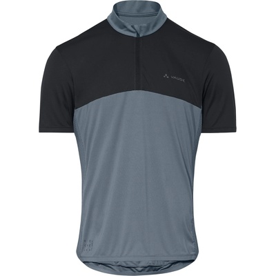 Vaude Мъжка фланелка с къс ръкав за колоездене Vaude Matera Half Zip Tricot Cycling jersey - Heron (056-2858-0911)