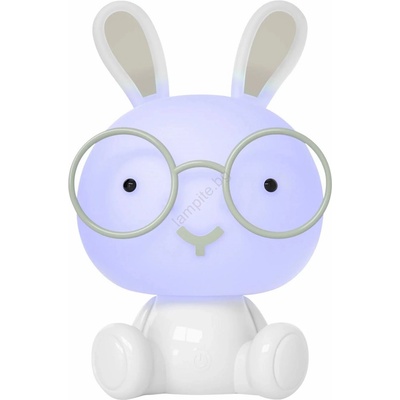 Polux Led rgbw регулируема детска нощна лампа 2, 5w/230v бял заек (sa2022)