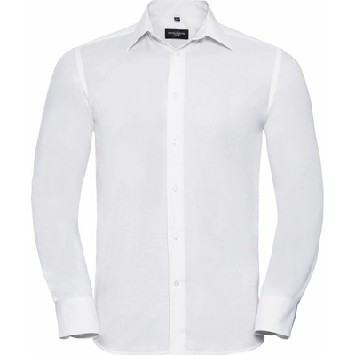 Russelll Athletic pánská košile s dlouhým rukávem 922M white