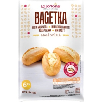 La Lorraine Bagetka svetlá 6 x 55 g