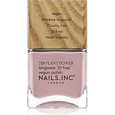 Nails Inc. Nails Inc. Plant Power дълготраен лак за нокти цвят Mani Meditation 14ml