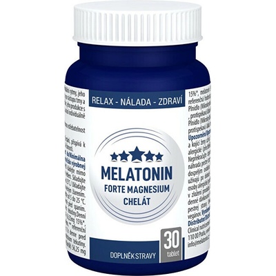 Clinical Melatonín Forte Magnesium chelát 150 tabliet