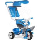 Trojkolky Smoby 444208 Baby Balade Bleu so slnečníkom vodiacou tyčou a ohrádkou modrá
