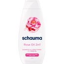 Šampony Schauma Rose Oil 2in1 šampon 400 ml