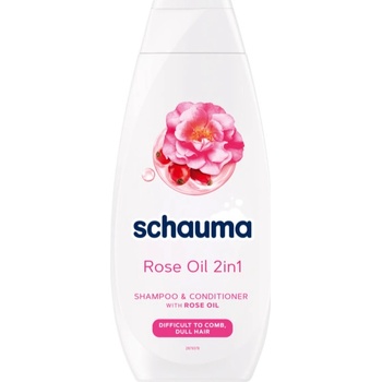 Schauma Rose Oil 2in1 šampon 400 ml