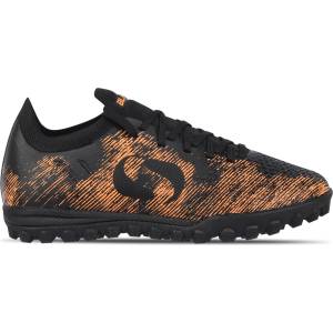 Sondico Детски футболни стоножки Sondico Blaze Childrens Astro Turf Trainers - Black/Orange