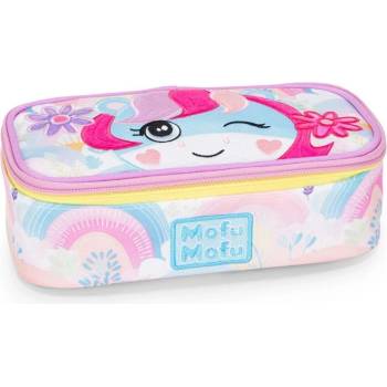 MOFUMOFU Овален ученически несесер Mofumofu - Unicorno (73305UN)