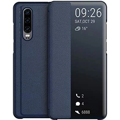 Smart View Flip Huawei P30 knižkové modrá farba