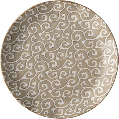 Mělký talíř Wavy 25 cm – Levante Pearl