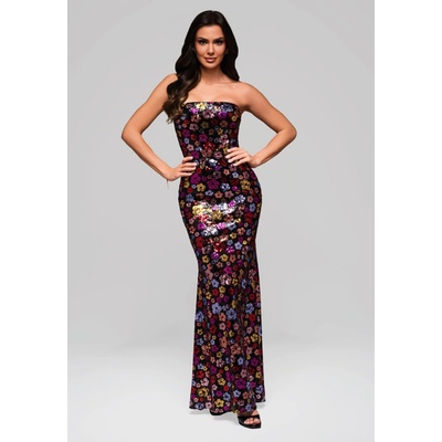 Edoti Evening dress LA-OM-DL čierna