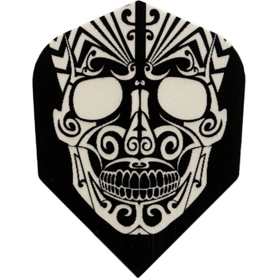 Windson Skull Plasz biela čierna 3 ks