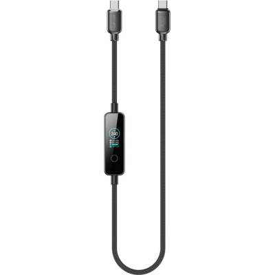 4smarts 543240 USB-C ScreenCord 240W 1,2m černý
