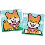 Ideyka Diamond mosaic Kids magnet - Funny dogs 9x9cm