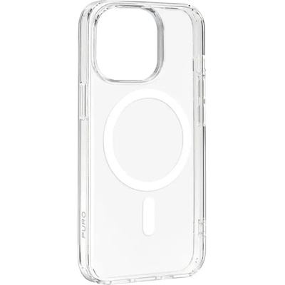 PURO Силиконов калъф Puro Lite Mag MagSafe за iPhone 15 Pro Max - прозрачен (PUIPC15P67LITEMAGTR)