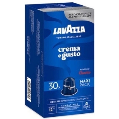 30 бр. алуминиеви кафе капсули Lavazza Classico съвместими с Nespresso