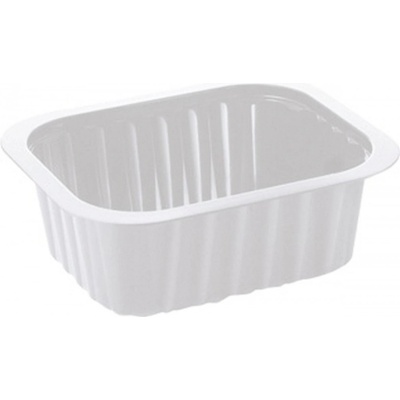 DUNI Tácka sdish pp biela 1-dielna 138 × 114x53 mm 470 ml