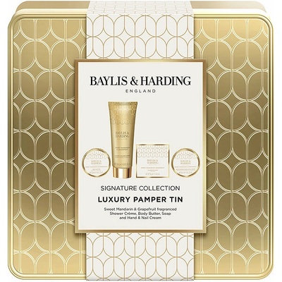 Baylis & Harding Sweet Mandarin & Grapefruit sprchový krém 50 ml + telové maslo 50 ml + krém na ruky a nechty 50 ml + tuhé mydlo 50 g