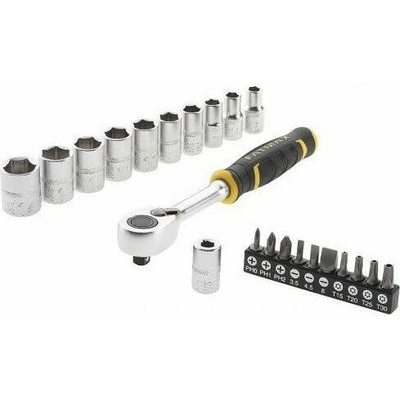 Stanley FatMax 21dílná sada 1/2" ráčny s 12hrannými hlavicemi (13 - 24 mm)