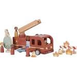 Little Dutch Дървена играчка Little Dutch - Пожарна кола (LD2536)
