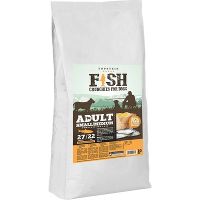 Topstein Fish Crunchies for dogs Small/Medium 10 kg