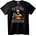 NOONEBRAND Тениска Череп Бургер - 3XL, Black