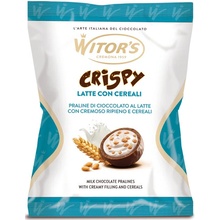 Witor's Pralinky z mléčné čokolády s krémem a cereáliemi Crispy Latte Cereali 95 g