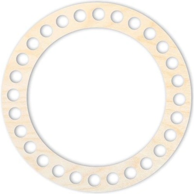 Dřevěný svět online Prstenec ⌀13 cm vhodný pro dno ⌀13 cm a víko ⌀10 cm – Zboží Dáma