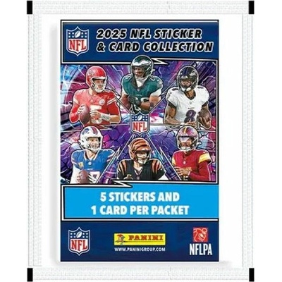 Panini Books Panini NFL Sticker & Card Collection 2025 samolepky