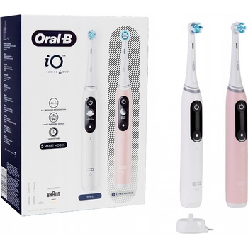 Oral-B iO Series 6 Duo White/Pink
