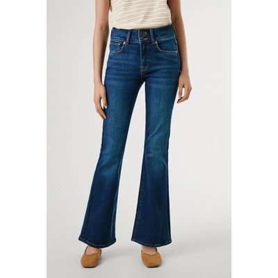 Pepe Jeans Dámské džíny FLARE JEANS MW VENUS denim